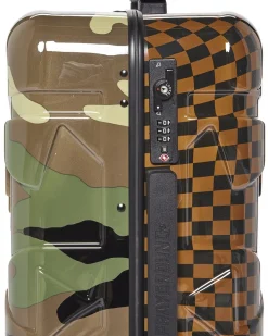 JUNGLE PARIS 2 PC LUGGAGE SET (CARRY-ON & FULL-SIZE)