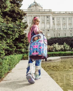 KARMA'S WORLD TURN UP THE VOLUME BACKPACK