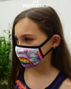 KIDS FORM FITTING MASK: CHECKS & CAMO