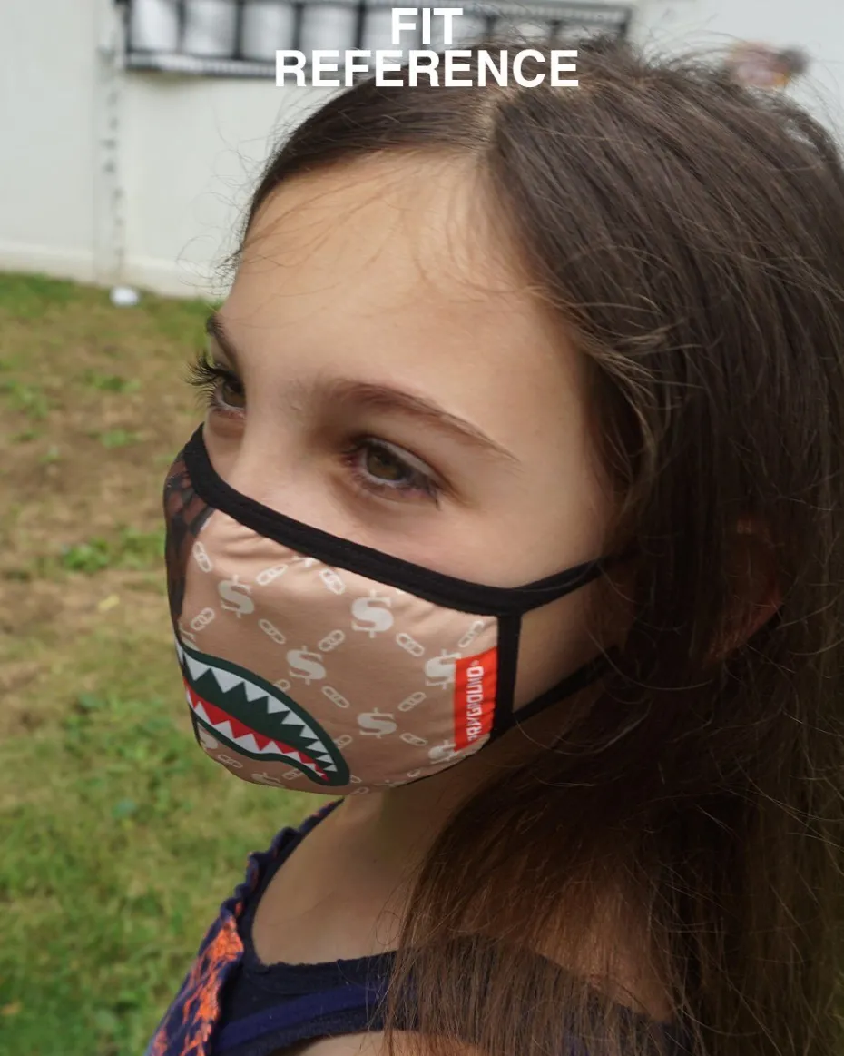 KIDS FORM FITTING MASK: MELT THE RAINBOW