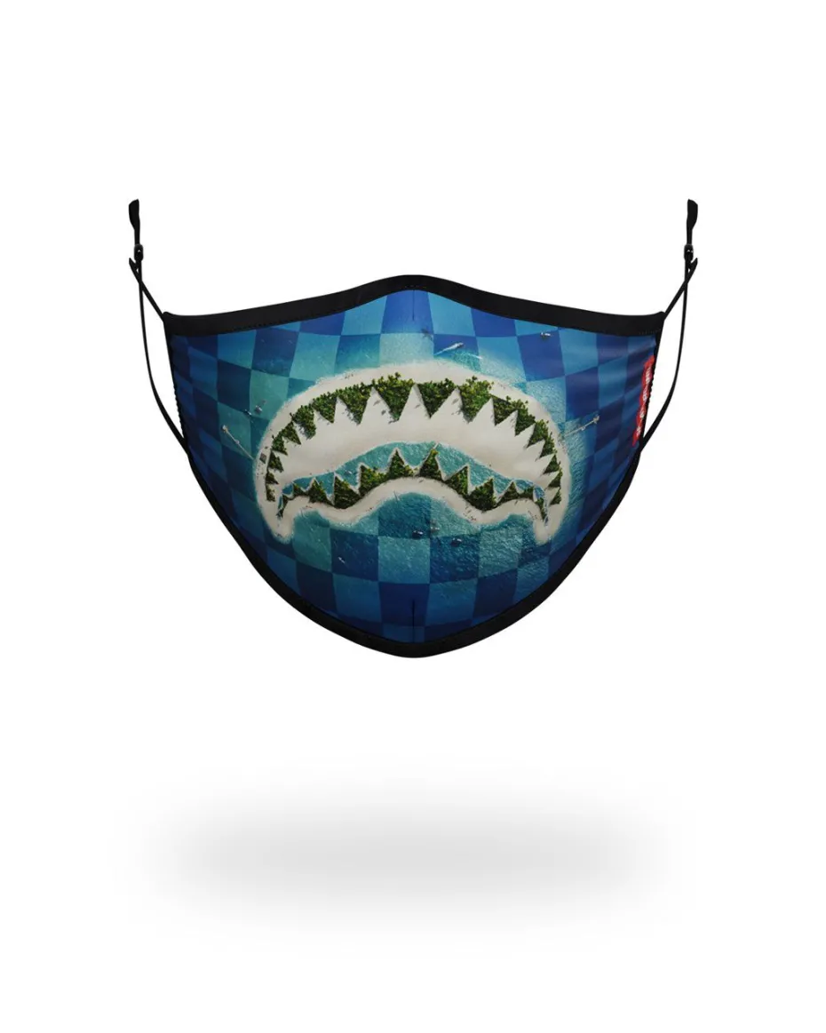 KIDS FORM FITTING MASK: SHARK ISLAND