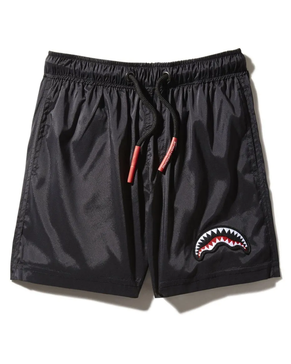 KIDS LIGHTS OUT SWIM TRUNKS