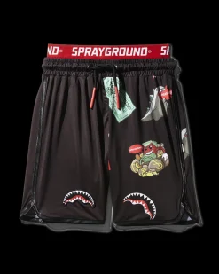 KIDS PATCH ALL-IN SWIM TRUNKS (BLACK)
