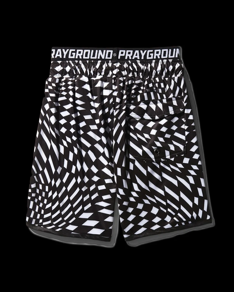 KIDS TRIPPY SWIM TRUNKS