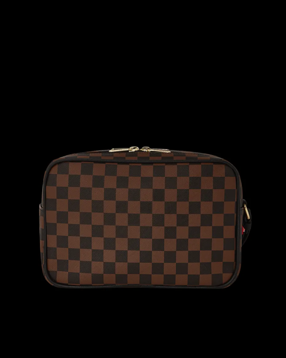 LENTICULAR EFFECTS BRICKSIDE TOILETRY BAG