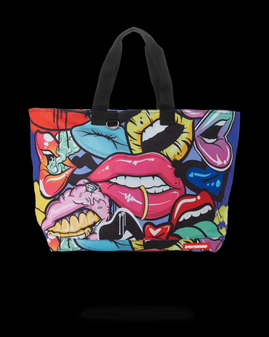 LIP SERVICE BEACH TOTE
