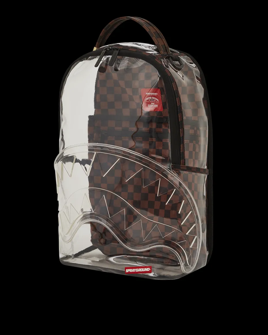 LOUD AND CLEAR - CLEAR DLX BACKPACK