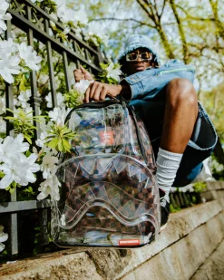 LOUD AND CLEAR - CLEAR DLX BACKPACK