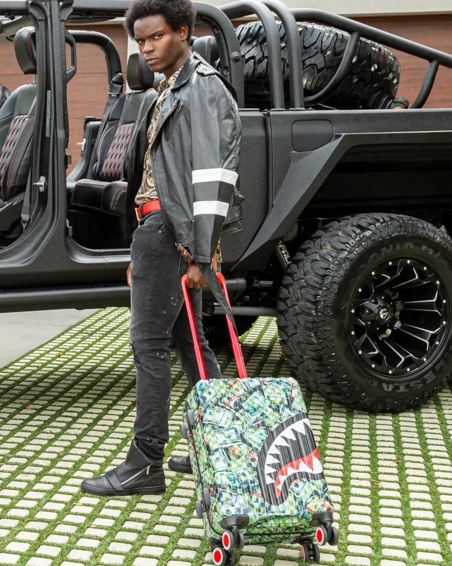 MAMA I MADE IT SHARKNAUTICS HARDSHELL CARRY-ON LUGGAGE