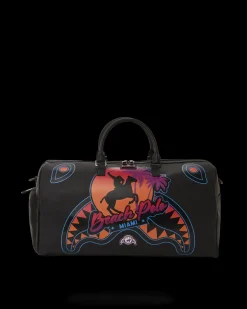 MIAMI BEACH POLO COLLAB DUFFLE (BLACK)