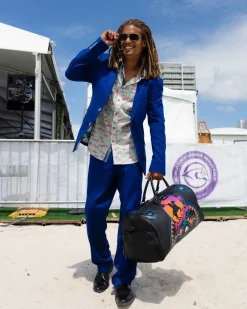 MIAMI BEACH POLO COLLAB DUFFLE (BLACK)