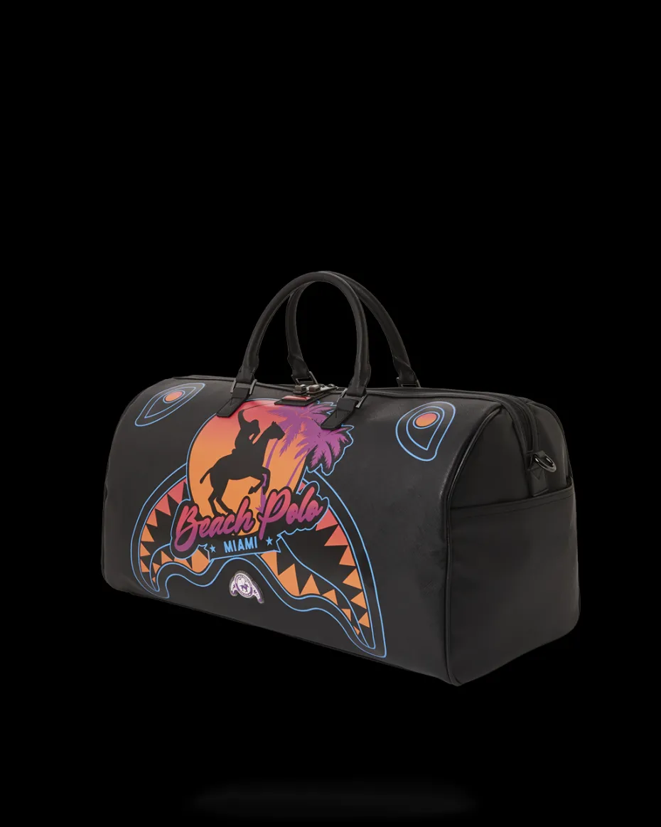 MIAMI BEACH POLO COLLAB DUFFLE (BLACK)