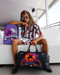 MIAMI BEACH POLO COLLAB DUFFLE (BLACK)