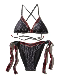 MIDNIGHT MONEY PATTERN BIKINI