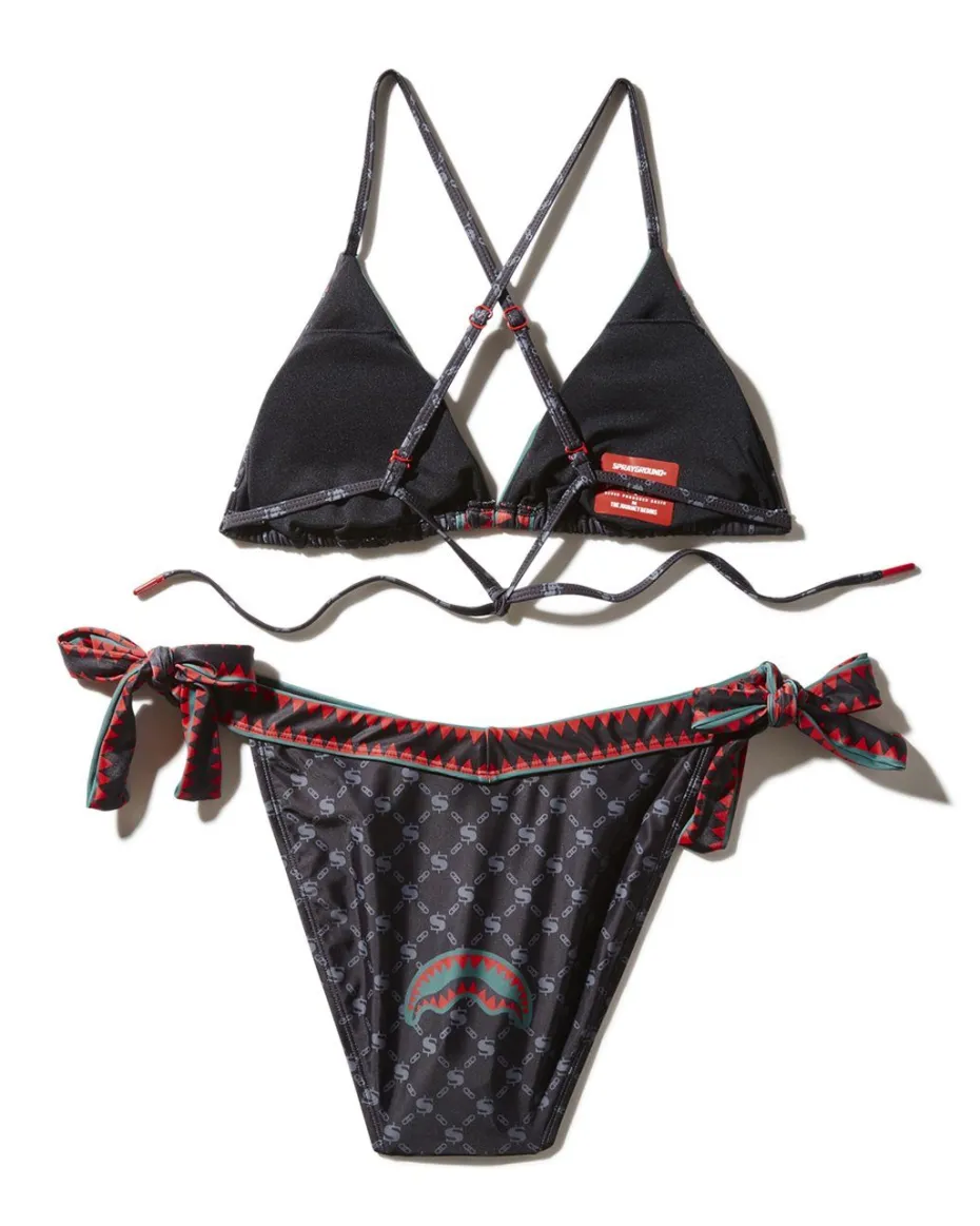 MIDNIGHT MONEY PATTERN BIKINI