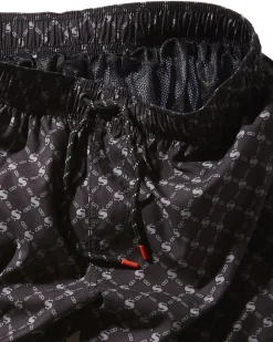 MIDNIGHT MONEY PATTERN SHOTO SWIM TRUNKS