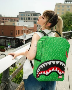 MINECRAFT CREEPER SHARK BACKPACK