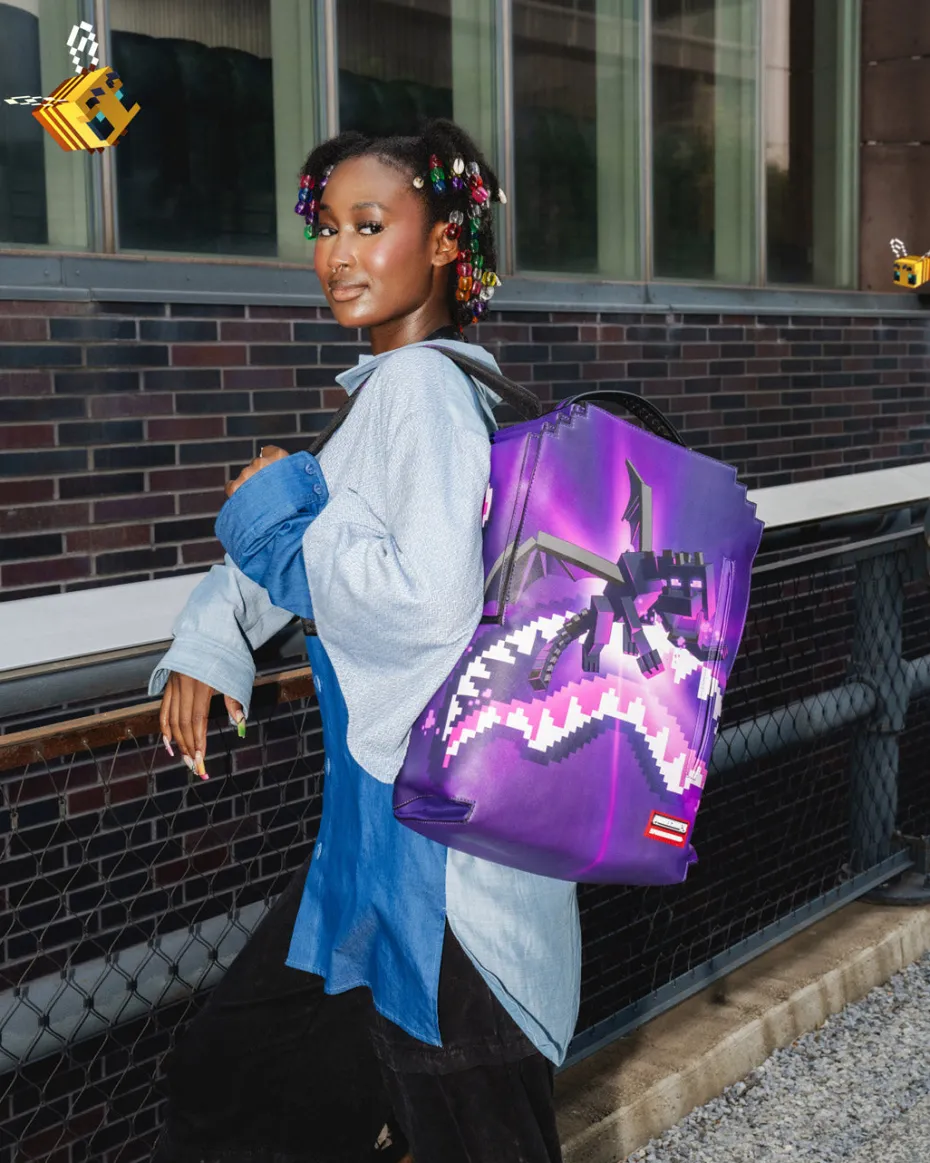 MINECRAFT ENDER DRAGON ATTACK BACKPACK
