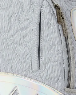 MIRASHAKU IRIDESCENT QUILT BACKPACK