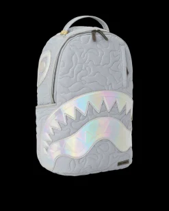 MIRASHAKU IRIDESCENT QUILT BACKPACK