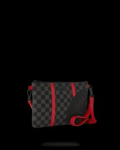 MONACO SHARK CLUB CROSSOVER CLUTCH W/ SHOULDER STRAP