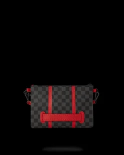 MONACO SHARK CLUB CROSSOVER CLUTCH W/ SHOULDER STRAP