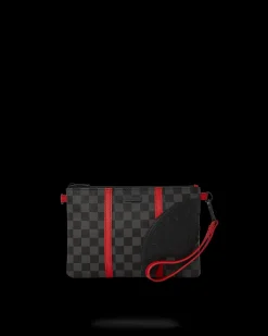 MONACO SHARK CLUB CROSSOVER CLUTCH W/ SHOULDER STRAP