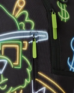 MONEY BEAR CITY LIGHTS BACKPACK