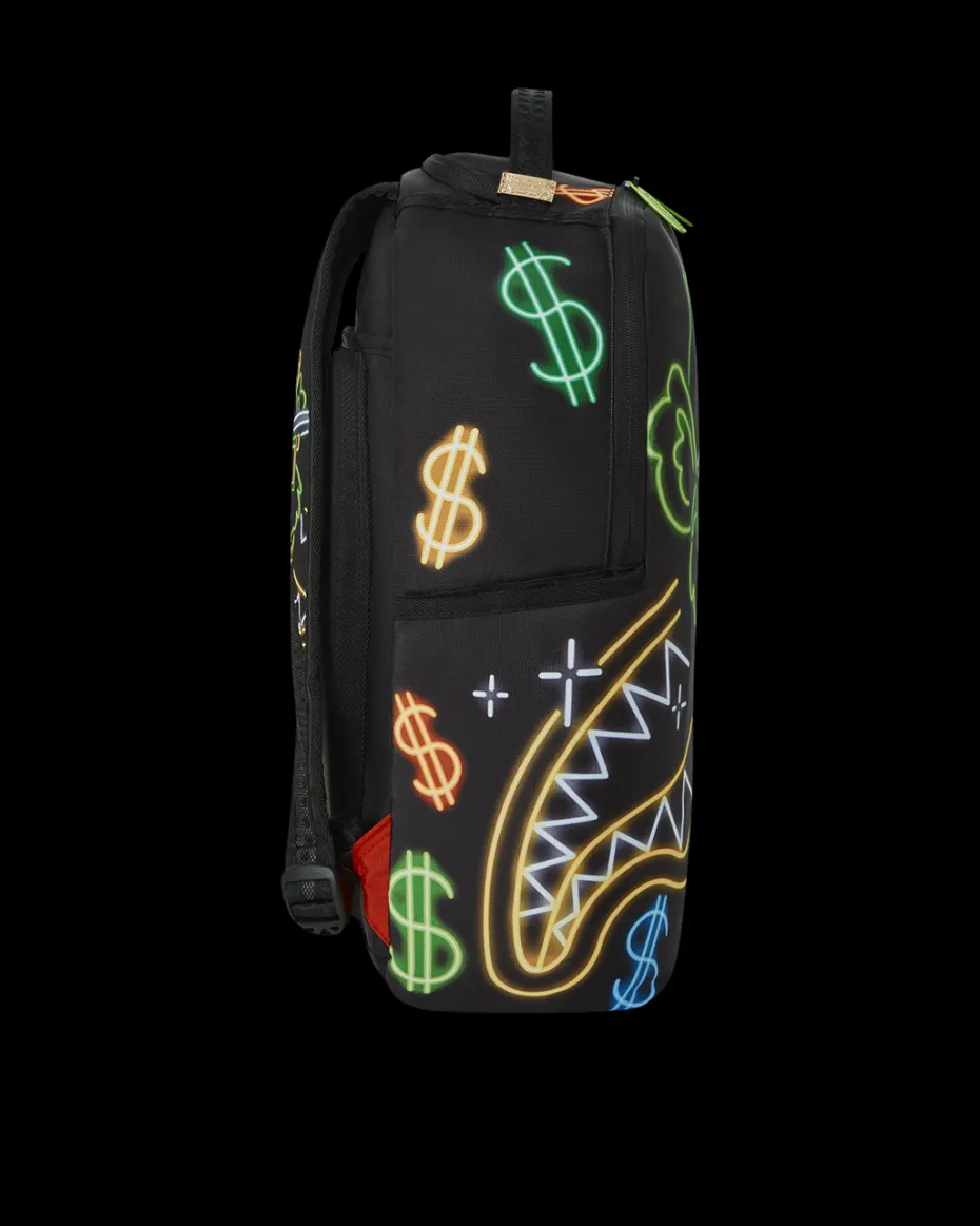 MONEY BEAR CITY LIGHTS BACKPACK