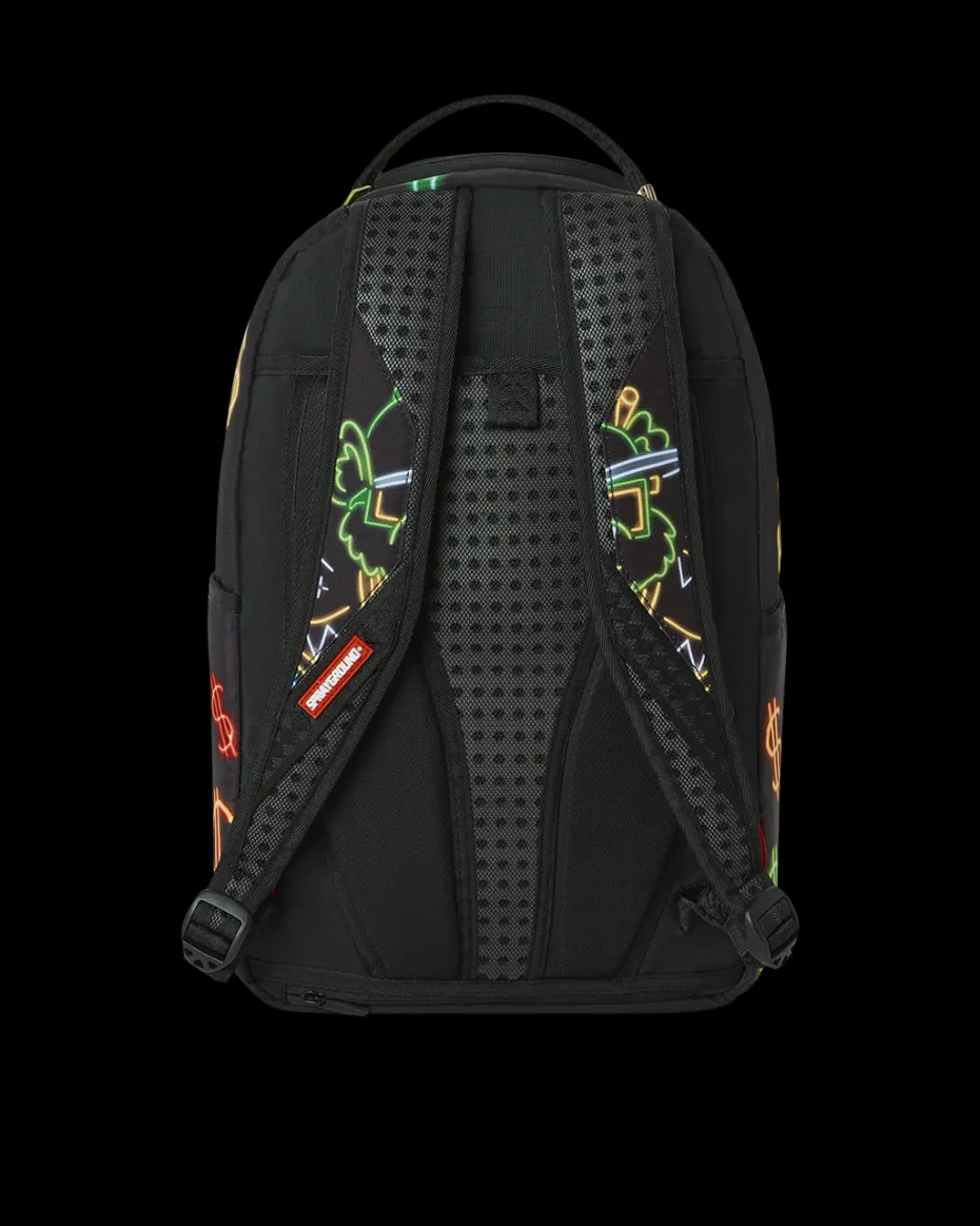 MONEY BEAR CITY LIGHTS BACKPACK