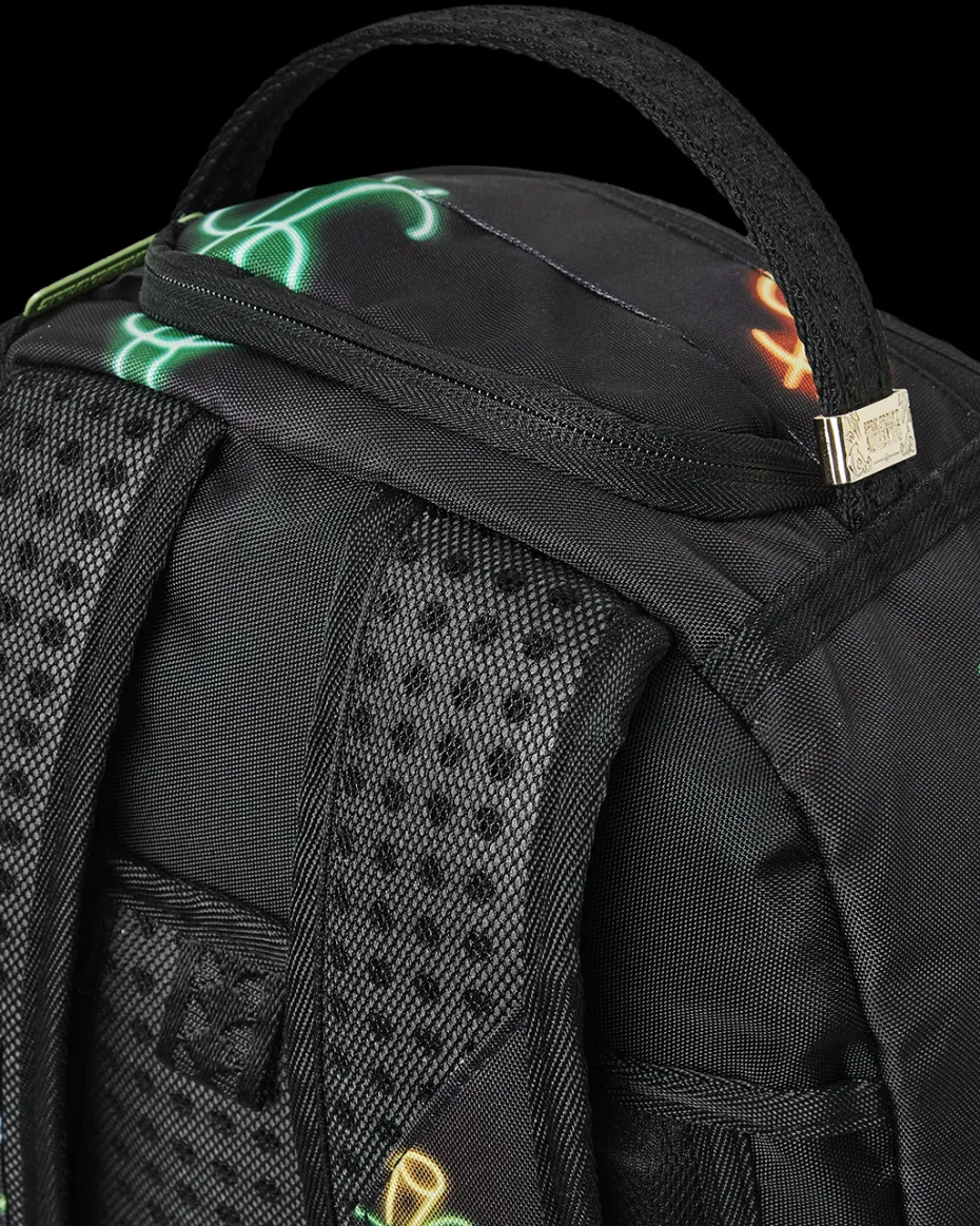 MONEY BEAR CITY LIGHTS BACKPACK