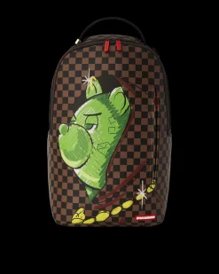 MONEY BEAR DEEP IN THOUGHT BACKPACK