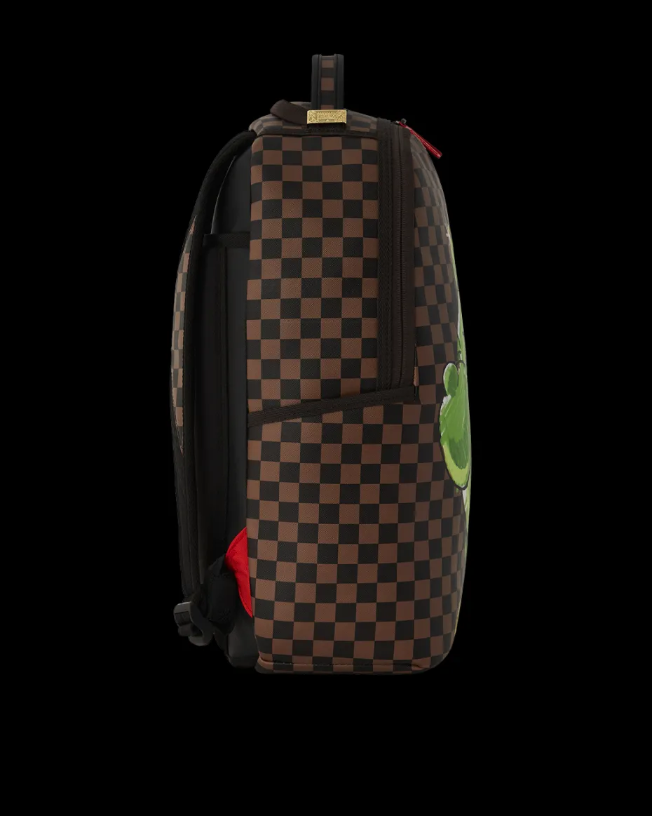 MONEY BEAR DEEP IN THOUGHT BACKPACK