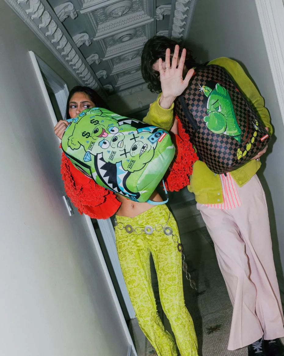 MONEY BEAR SEEING TRIPLE DLXSR BACKPACK