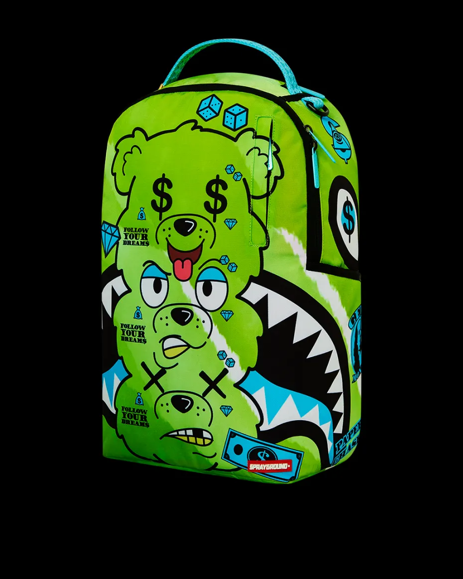 MONEY BEAR SEEING TRIPLE DLXSR BACKPACK