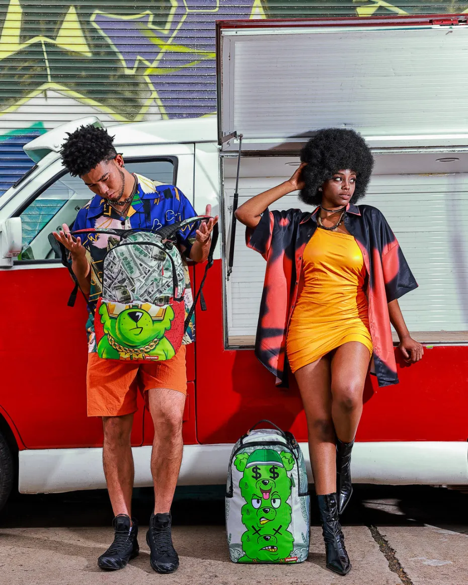 MONEY BEAR STEADY TRIPPIN BACKPACK