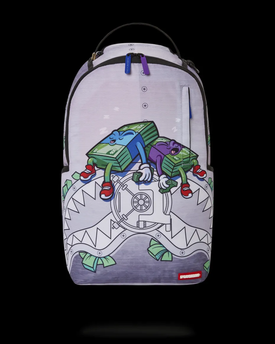 MONEY BOYS I MAKE MONEY WHILE I SLEEP KNAPSACK (DLXR)