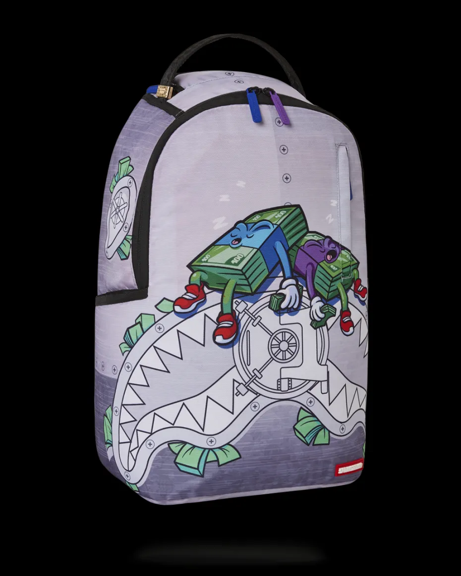MONEY BOYS I MAKE MONEY WHILE I SLEEP KNAPSACK (DLXR)