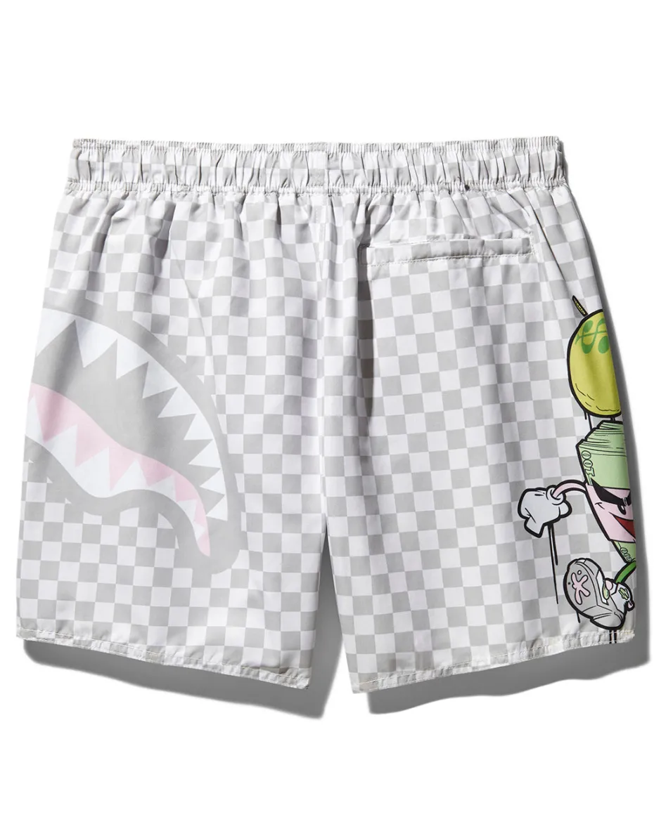 MONEY BOYS SANDBAR SWIM TRUNKS