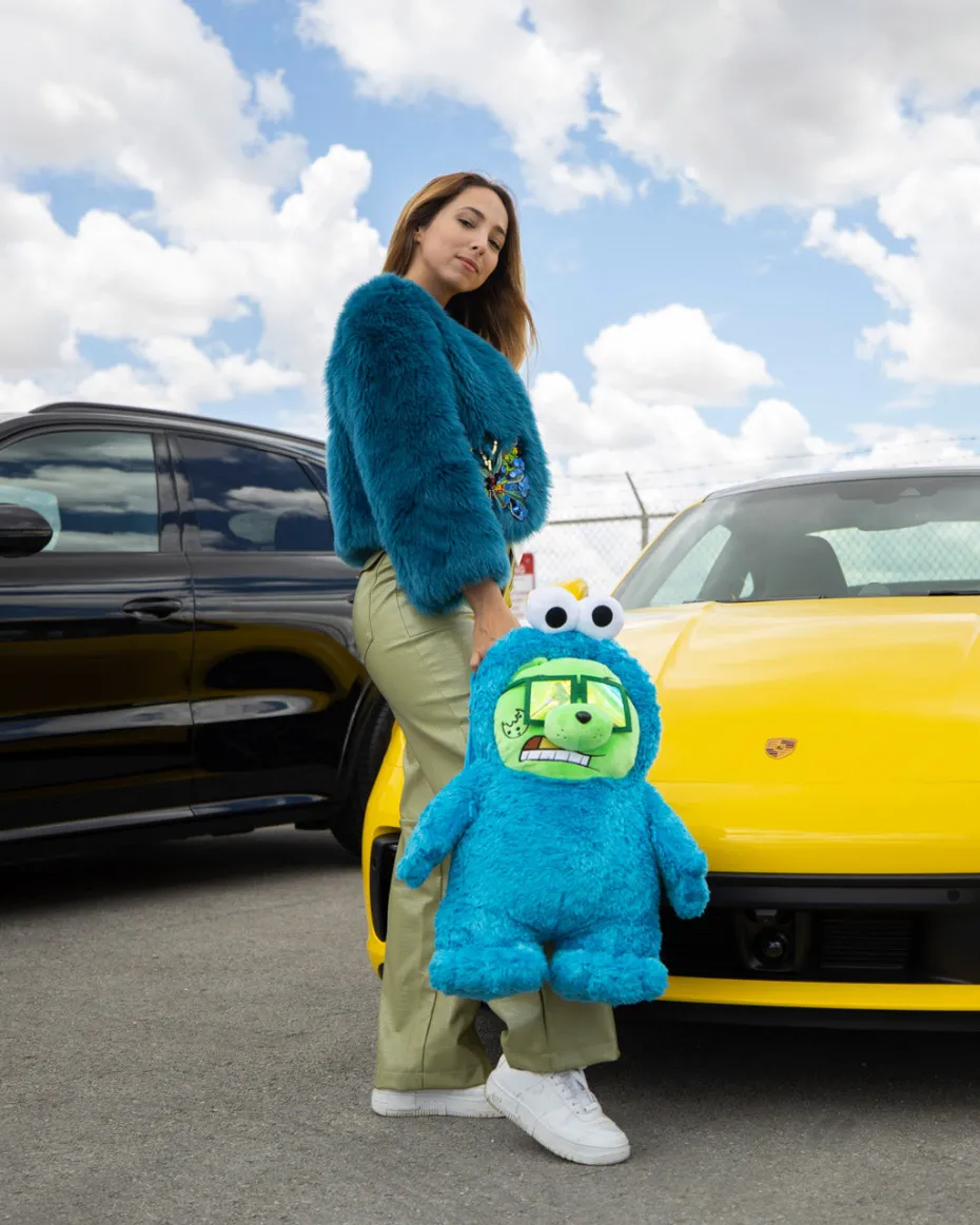 MONEY "COOKIE" BEAR TEDDYBEAR BACKPACK
