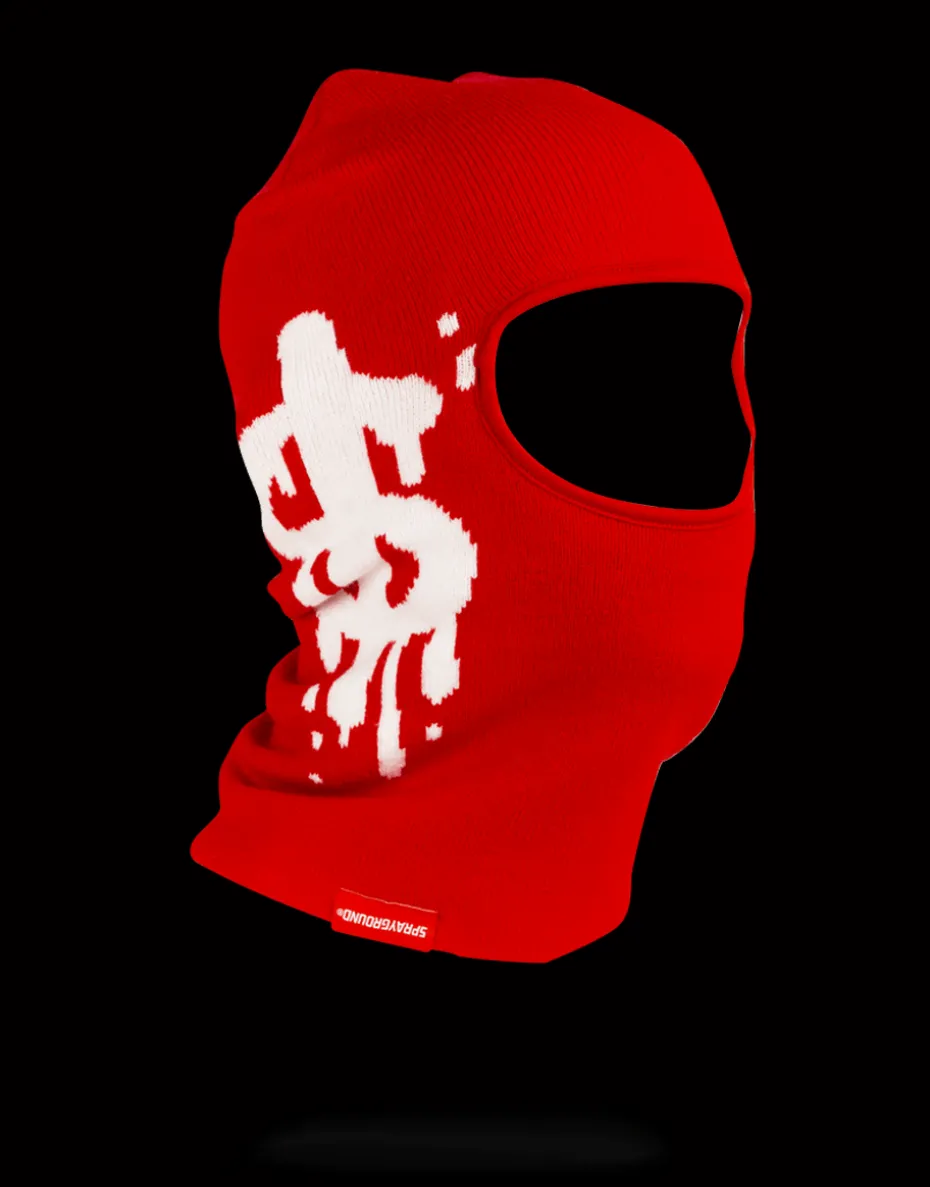 MONEY DRIP SKI MASK (RED)