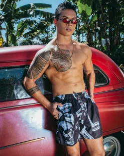 MONEY NIGHT SHOTO SWIM TRUNKS