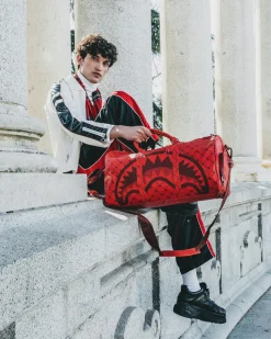MONEY PATTERN BRICK DUFFLE
