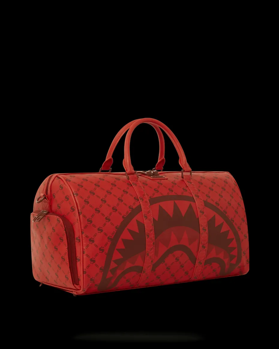 MONEY PATTERN BRICK DUFFLE