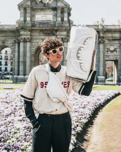 MONEY PATTERN POWDER EMPEROR DUFFLE