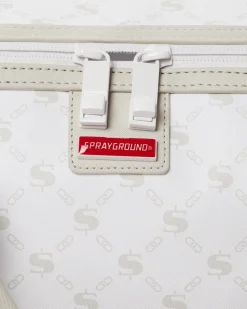 MONEY PATTERN POWDER MINI DUFFLE