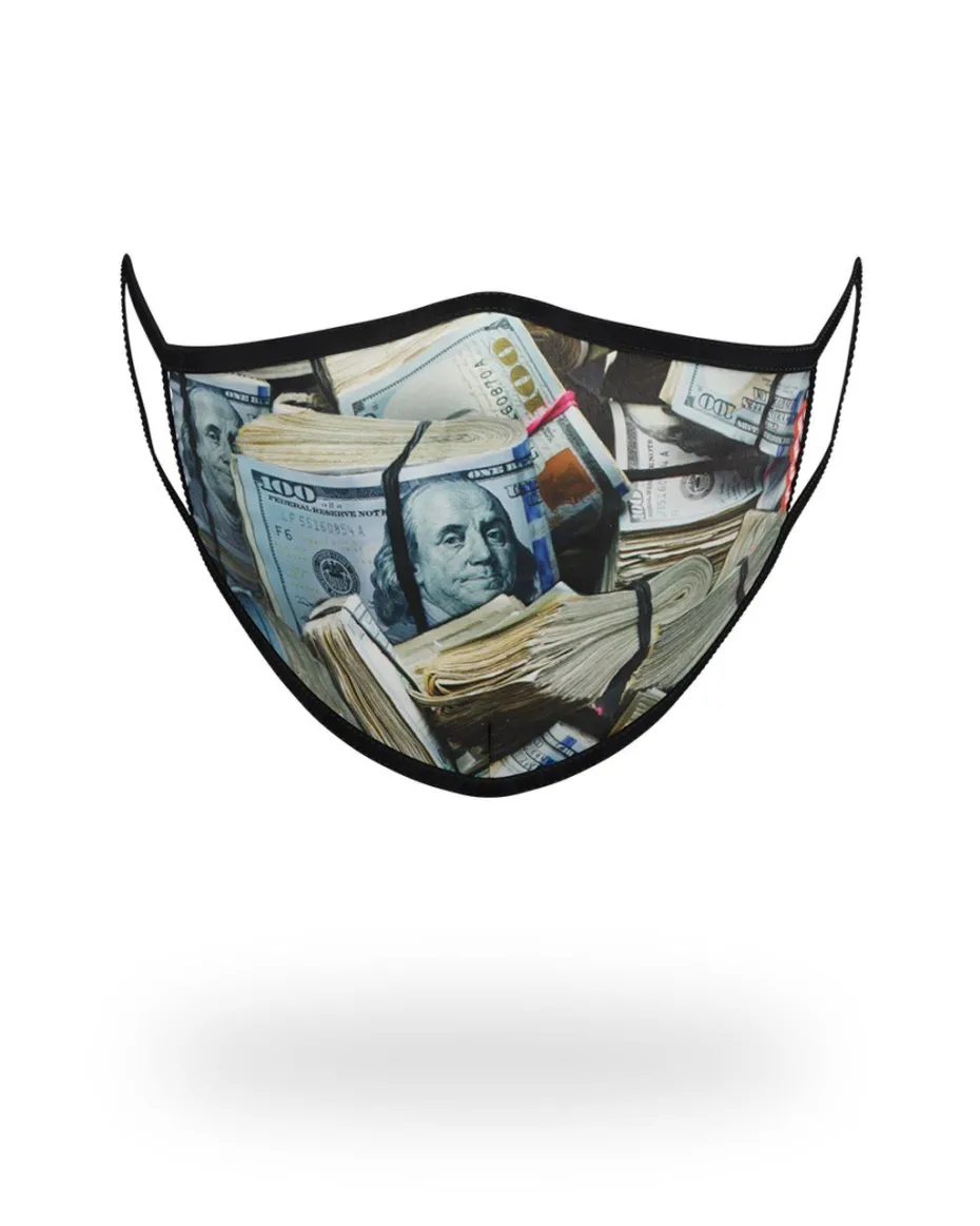MONEY WHERE UR MOUTH IS FORM-FITTING MASK