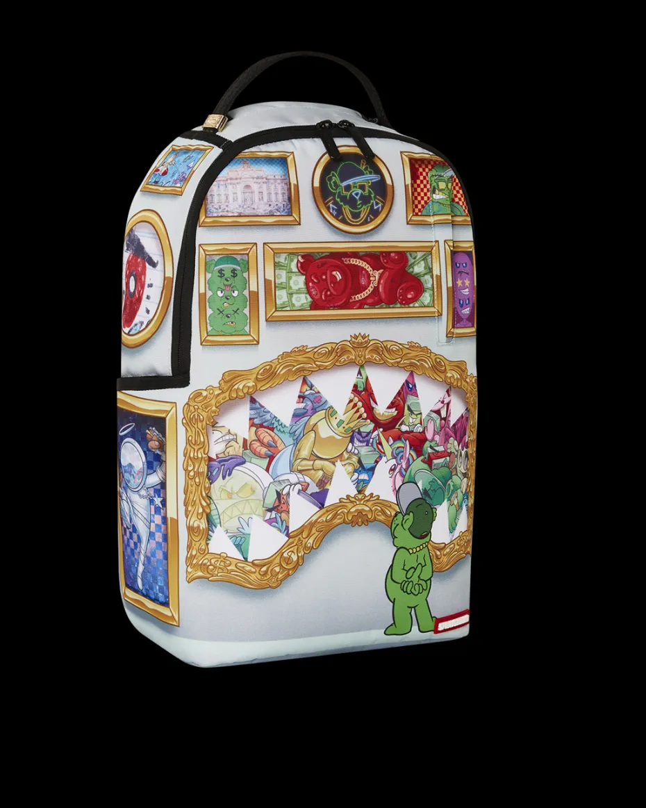 MONEYBEAR ART CRITIQUE BACKPACK