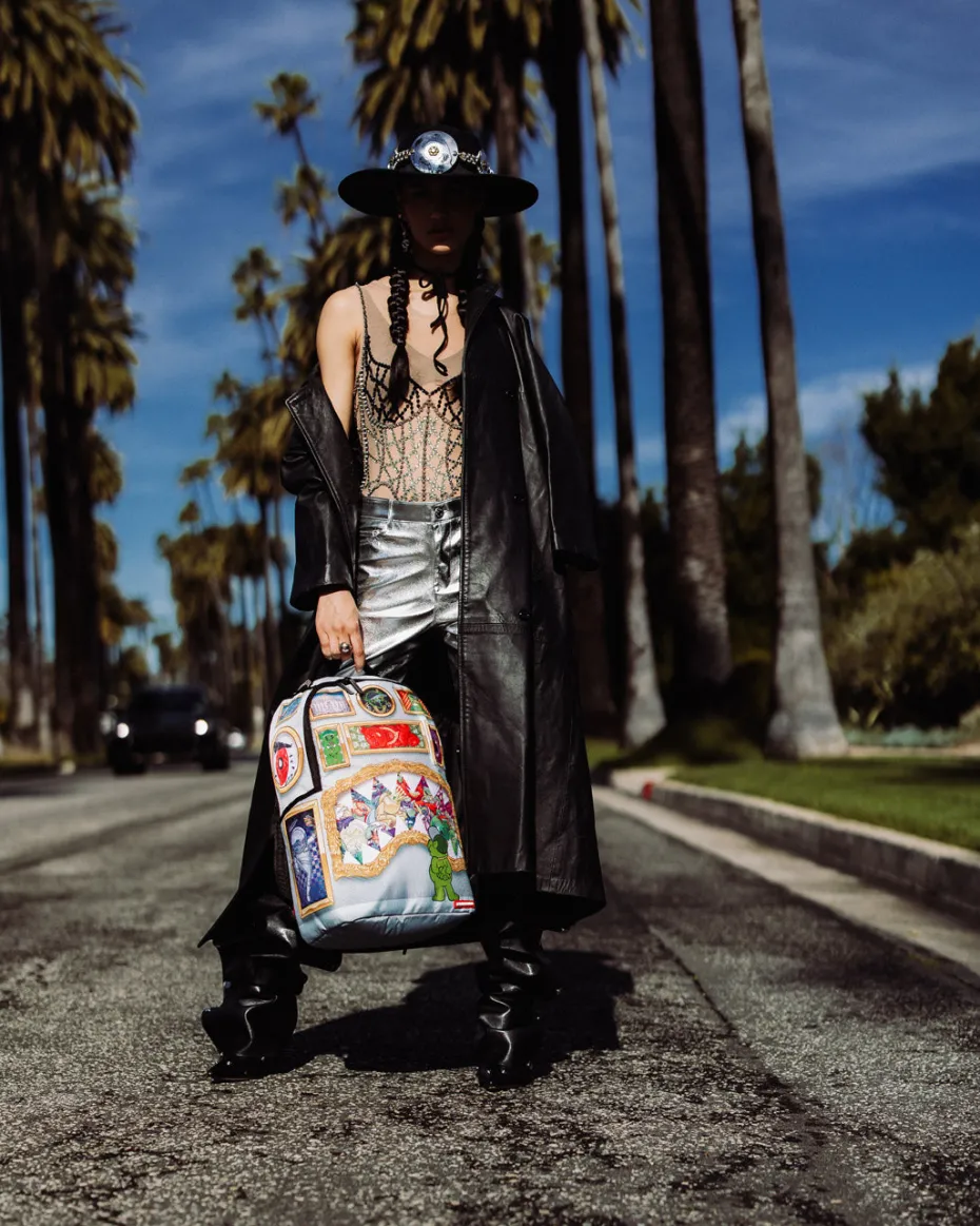 MONEYBEAR ART CRITIQUE BACKPACK