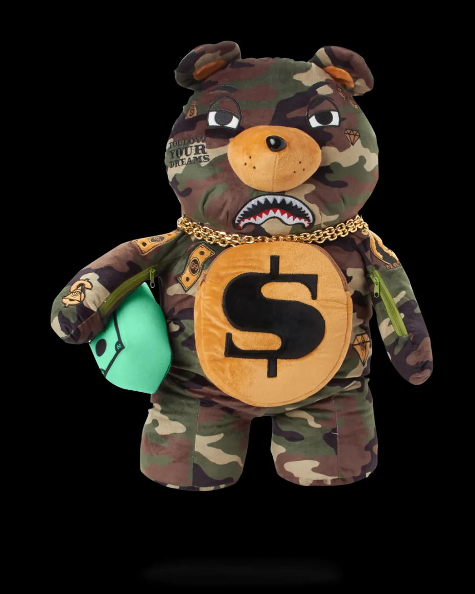 MONEYBEAR TEDDY BEAR BACKPACK